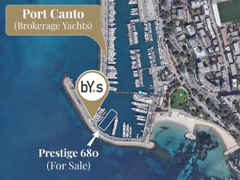 bYs Cannes Show 2021 Port Canto Map