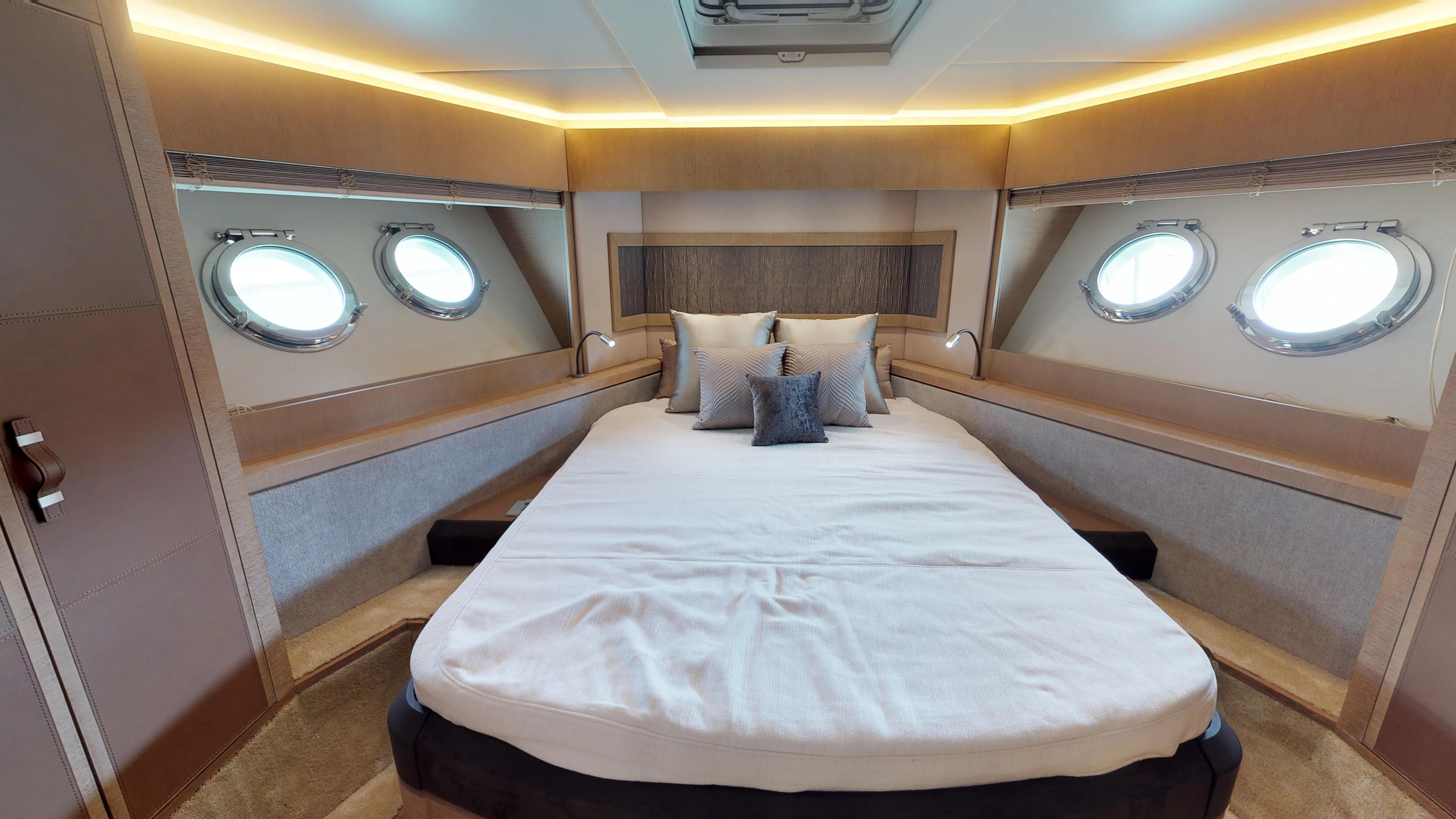 Monte Carlo 76 Yacht For Sale VIP Cabin