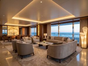 Privacy on a yacht